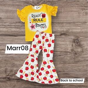 Back to school girls clothes